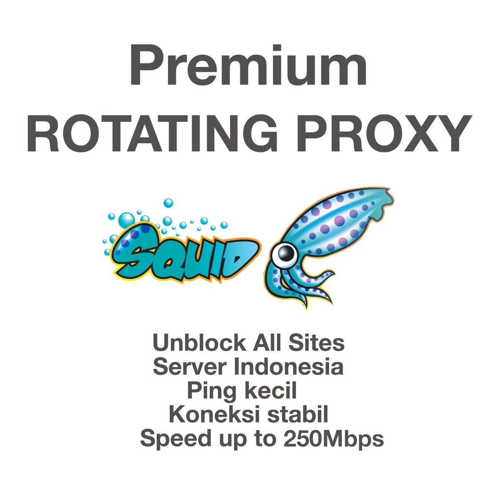 Proxy Rotating Rotasi Premium Server Indonesia 1 Bulan