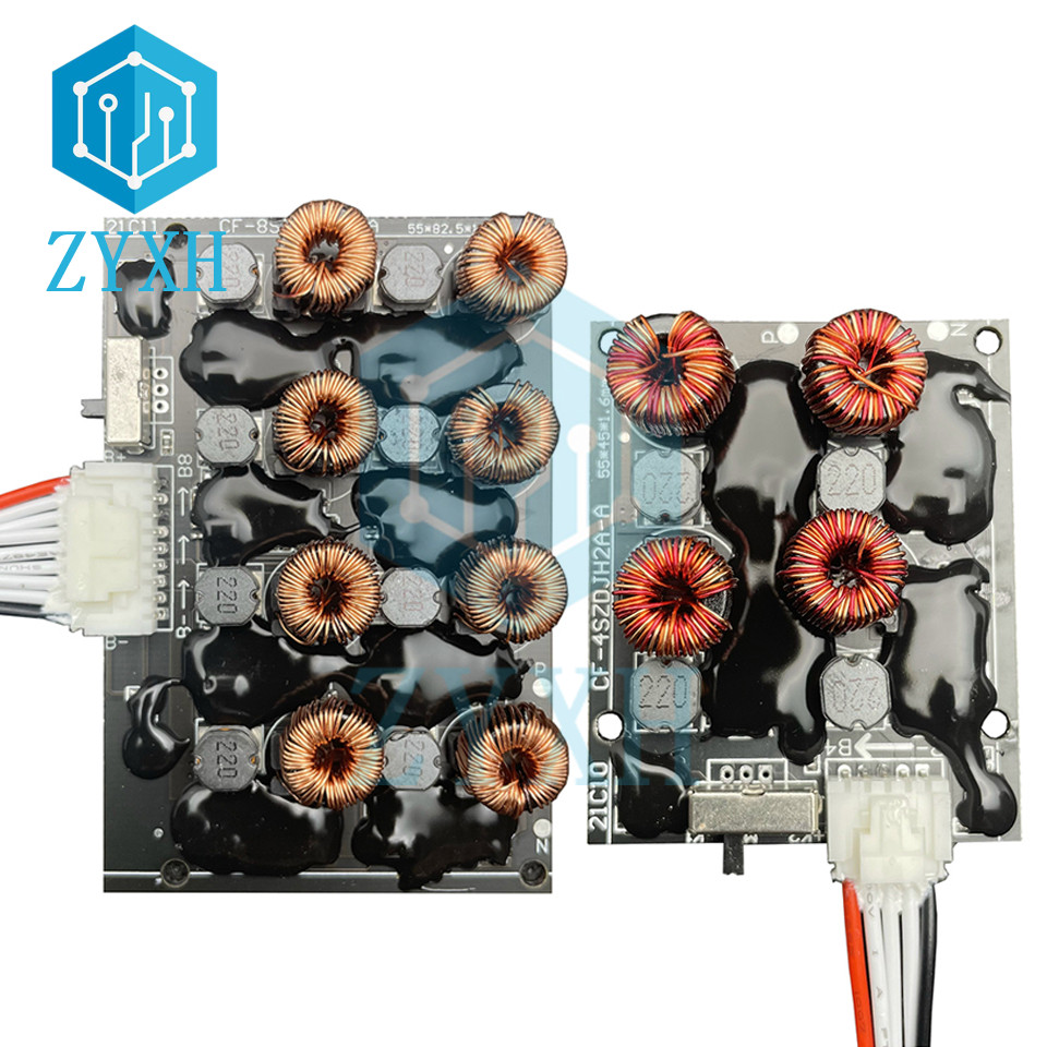 2A BMS 4S 8S Penyeimbang Aktif Lifepo4 Li-ion Lithium Lipo 18650 Paket Baterai Modul Penyeimbang Akt