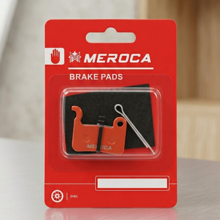 Meroca Brakepad Ceramic Kampas Rem Shimano AO1S Kompatibel Brakeset Deore SLX XT XTR MTB Sepeda