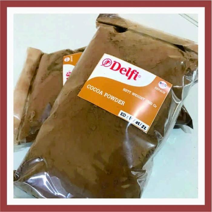 coklat bubuk delfi original 500gr coklat bubuk murni premium