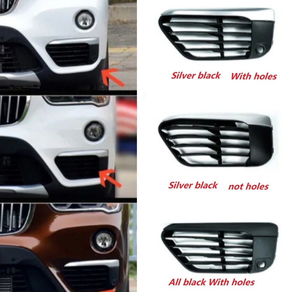 Front bumper fog lamp cover 51117453979 51117453980 51117453981 51117453982 51117453983 51117453984 