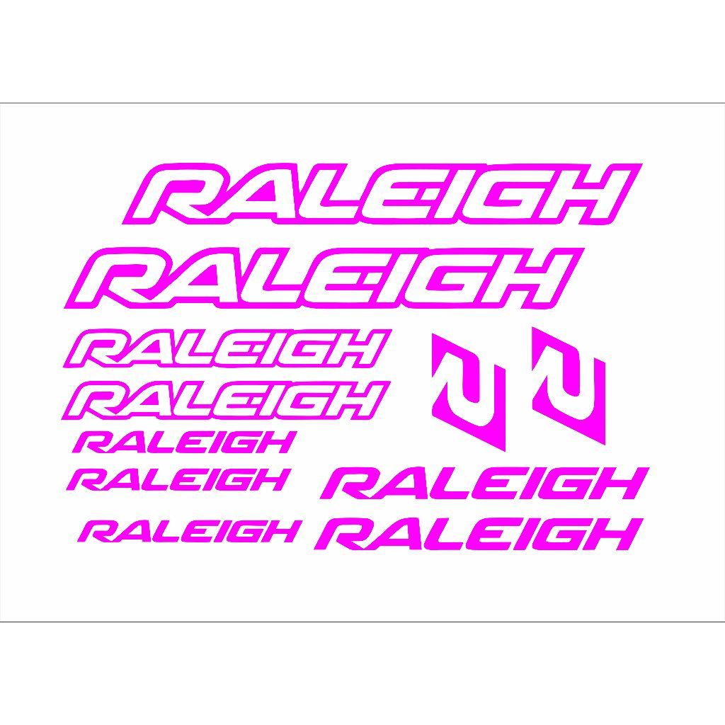 cutting stiker sepeda raleigh