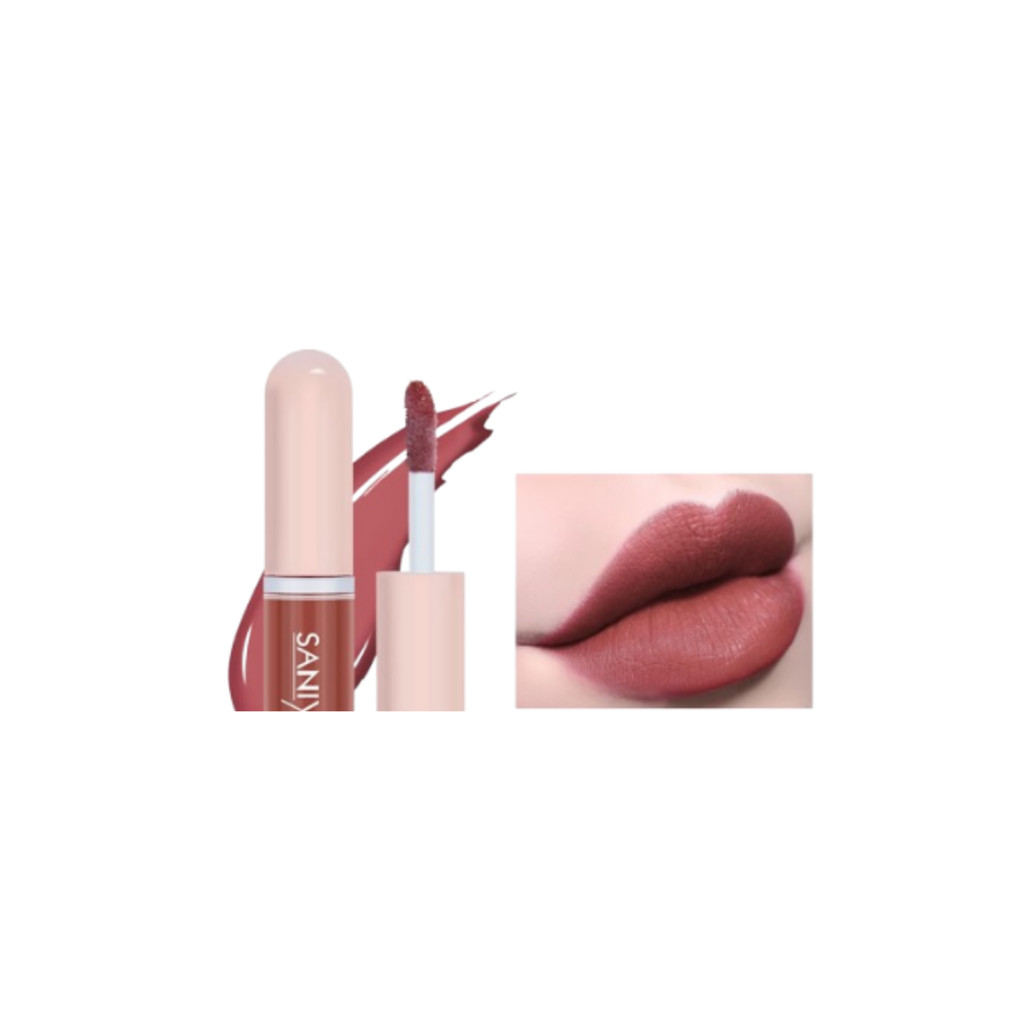 SANIYE BPOM Matte Lipstik Mini Kapsul Series Waterproof Transferproof L1135