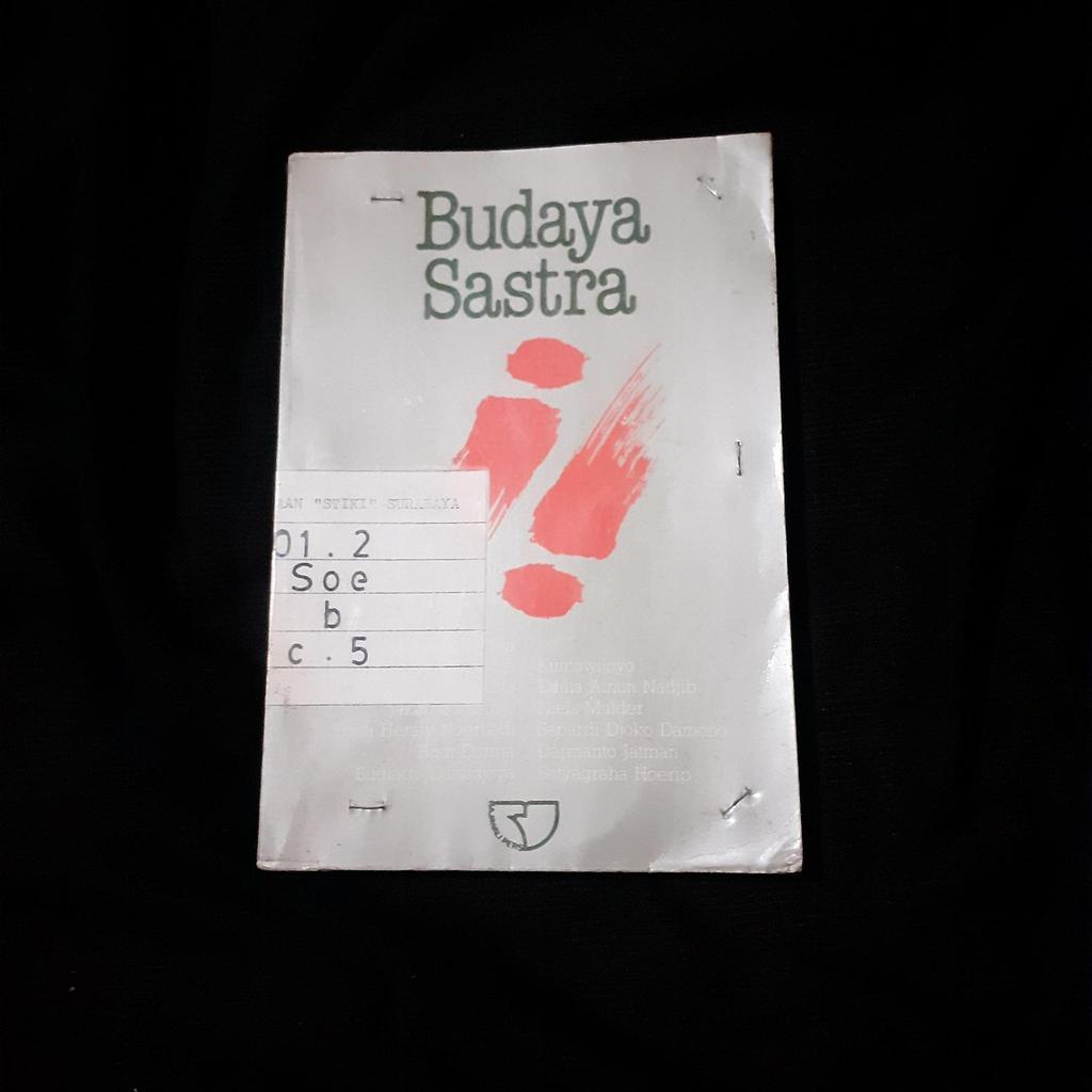 Budaya Sastra