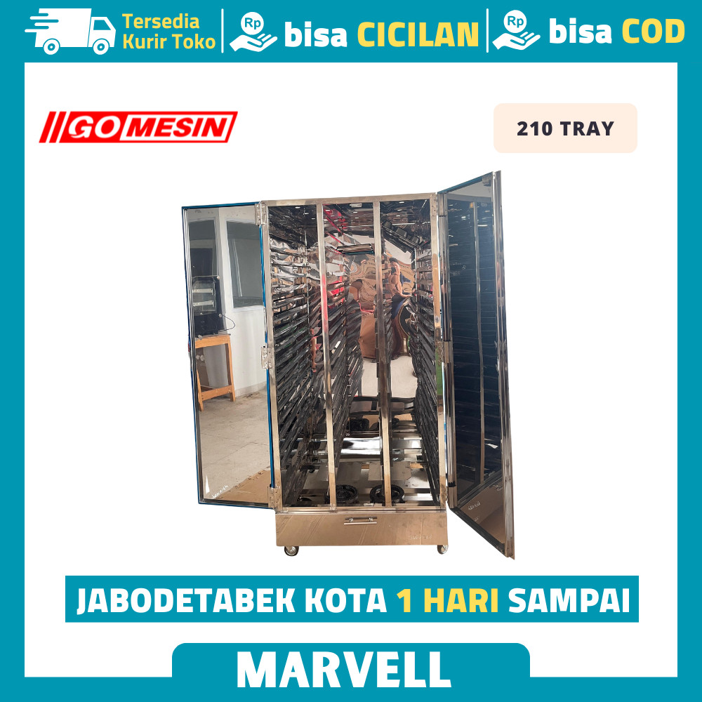 Mesin Pengering Ompreng 210 Tray - Pengering Ompreng MBG Stainless 210 Tray