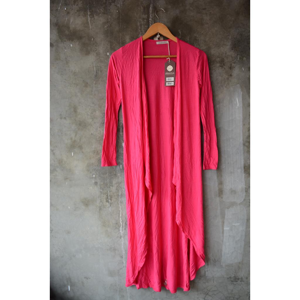 Outer Wanita Hanna by 3second - Gamis Wanita Pink - Blouse Wanita