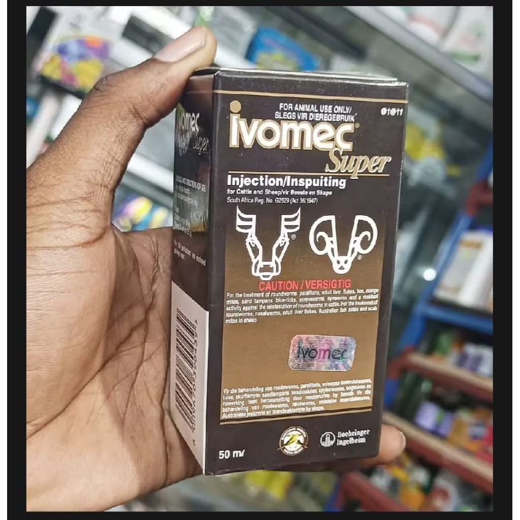IVOMEC SUPER 50 ML OBAT HEWAN SAPI DOMBA KERBAU KAMBING