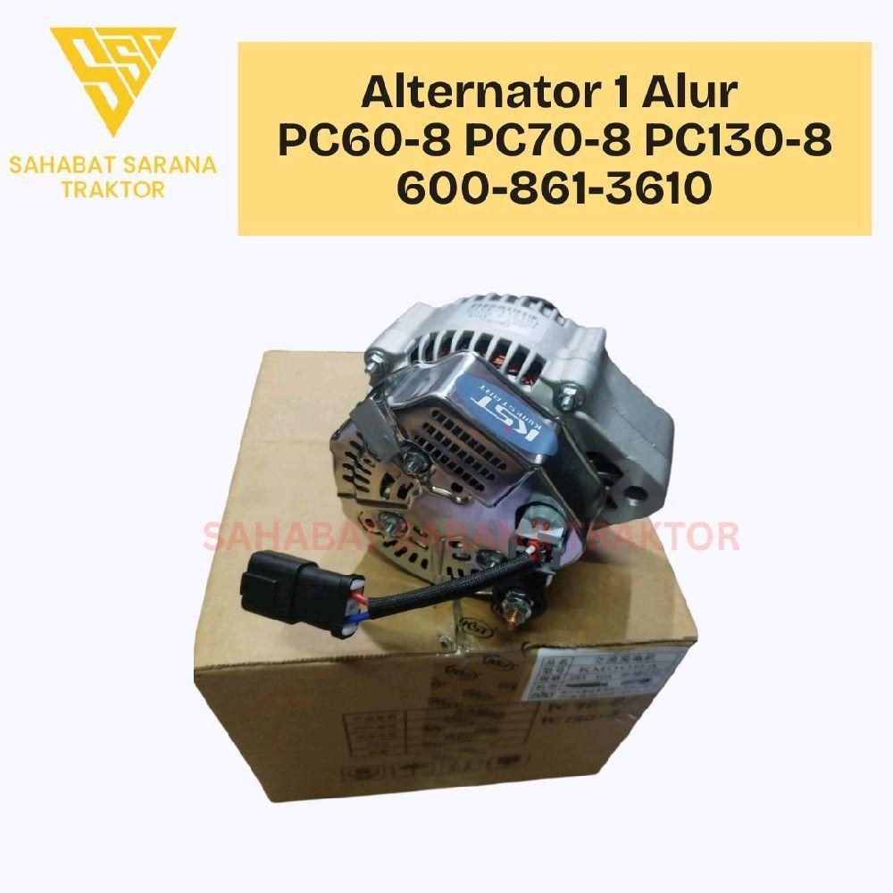 Alternator PC130-8 600-861-3610 PC70-8 PC60-8 (1Alur) KST