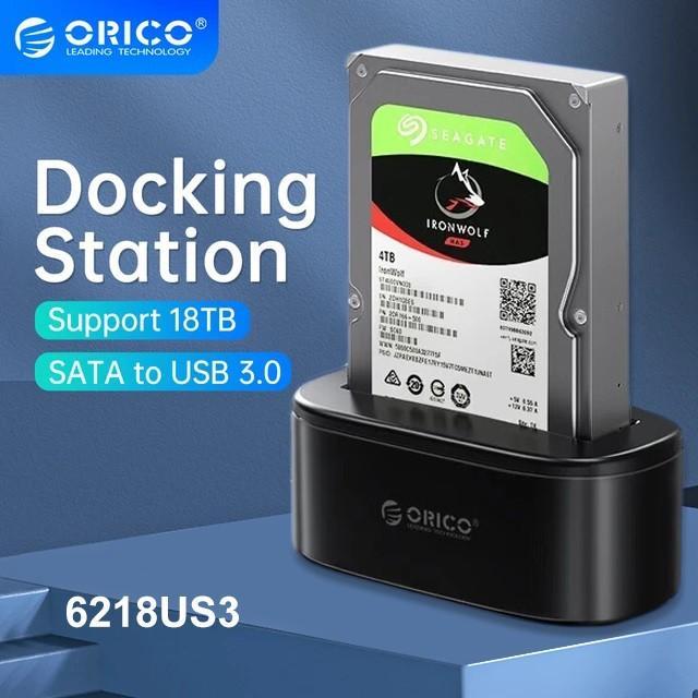 Docking Hardisk 1 Bay / 2 Bay 2.5/3.5 inch HDD / SSD SATA - 6218US3