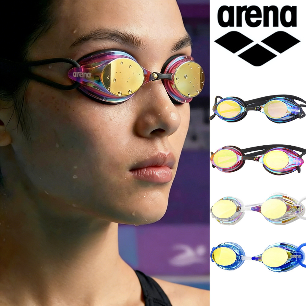 [Ready Stock] ARENA Kacamata Renang Profesional HD Anti Embun Anti Air Pria Wanita Topi Renang