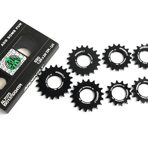 cog lockring ardently alloy fixie - Hitam, 17t