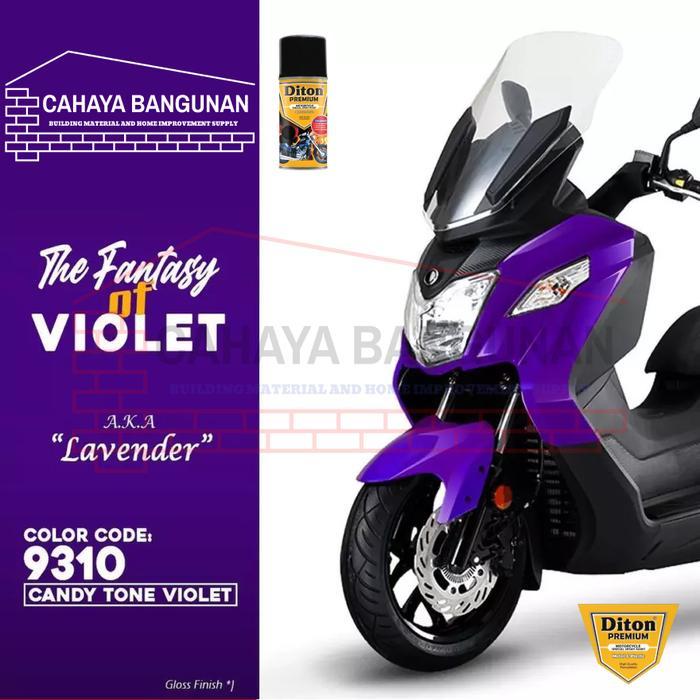 Pylox DITON PREMIUM Candy Tone Violet 9310 Candy Candi Ungu Transparan