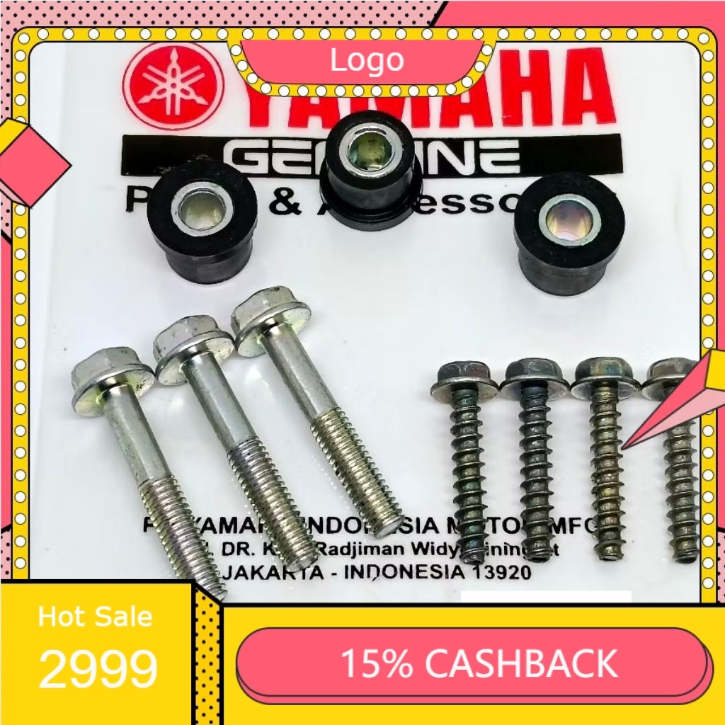 COD Paket Baut Bosh Karet Box Filter SET Mio M3 Soul GT Xride Gear Fazzio DLL