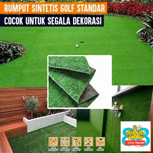 Karpet Rumput / Rumput Buatan / Alas Rumput / Dekorasi Rumput