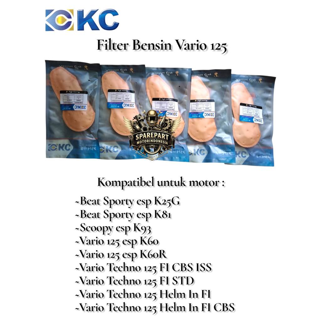 Filter Fuel pump Vario 125 OLD/New Filter Bensin Vario 125 Lama