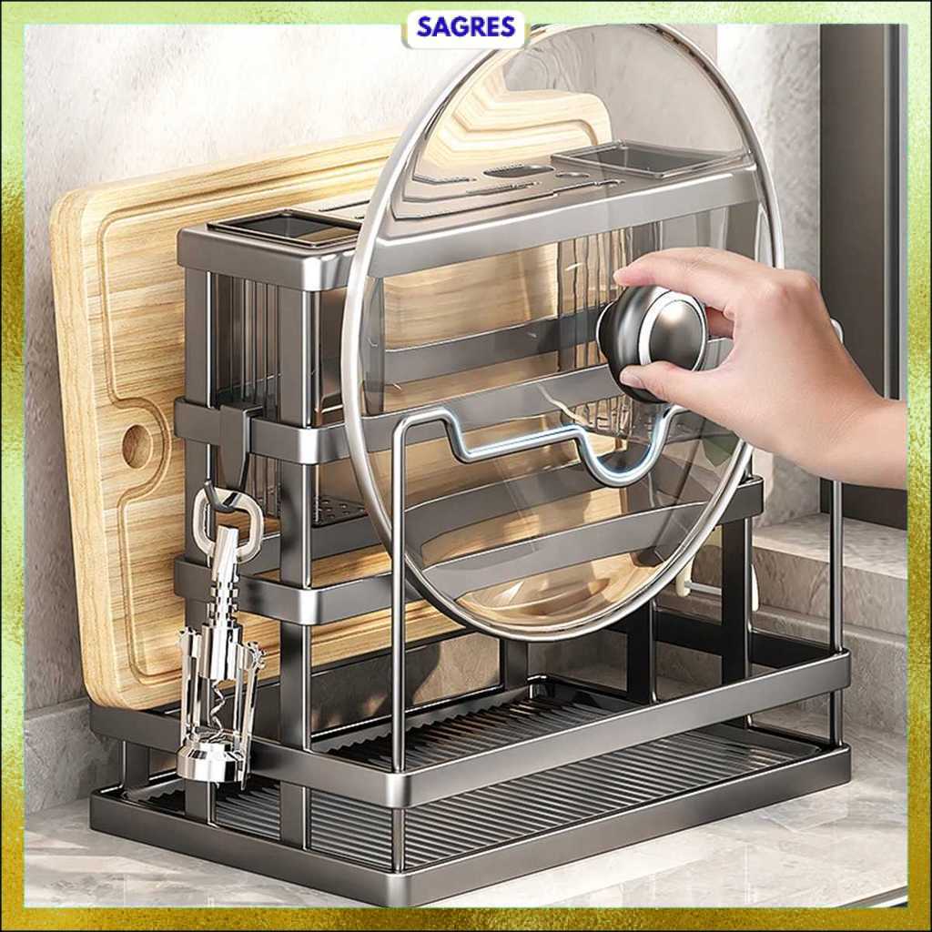 Tempat Pisau Dapur Rak Penyimpanan Sendok Sumpit Organizer - JH-27