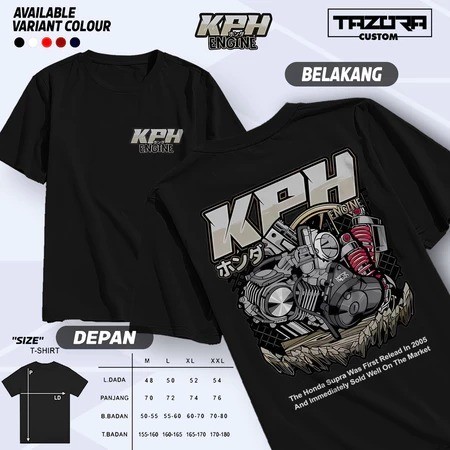 Kaos Distro KPH ENGINE, Kaos racing kaos engine kph atasan tshirt lengan pendek