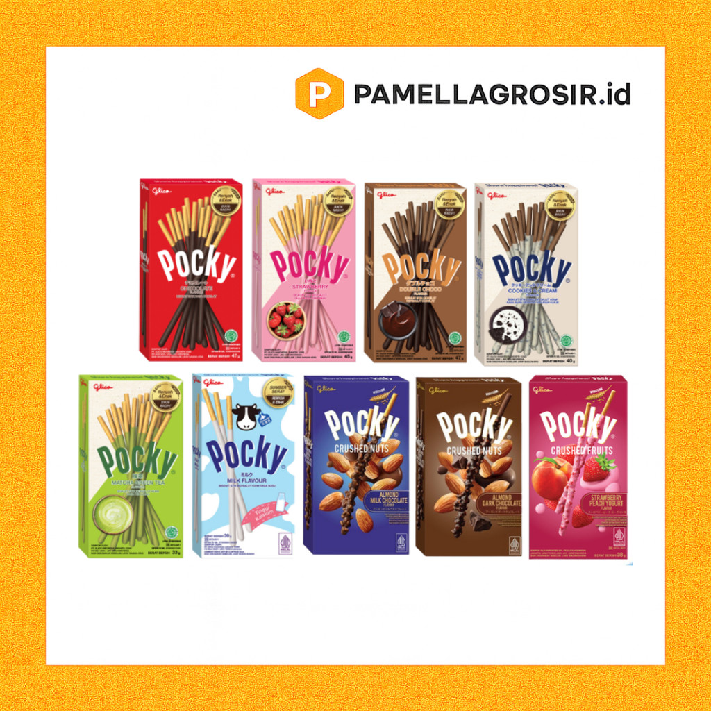 POCKY REGULAR ALL VARIAN 47 GR