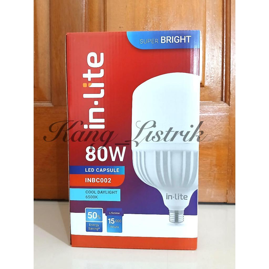 IN LITE LAMPU LED BOHLAM KAPSUL 80WATT INBC002 LED INLITE CAPSULE INBC002 80W