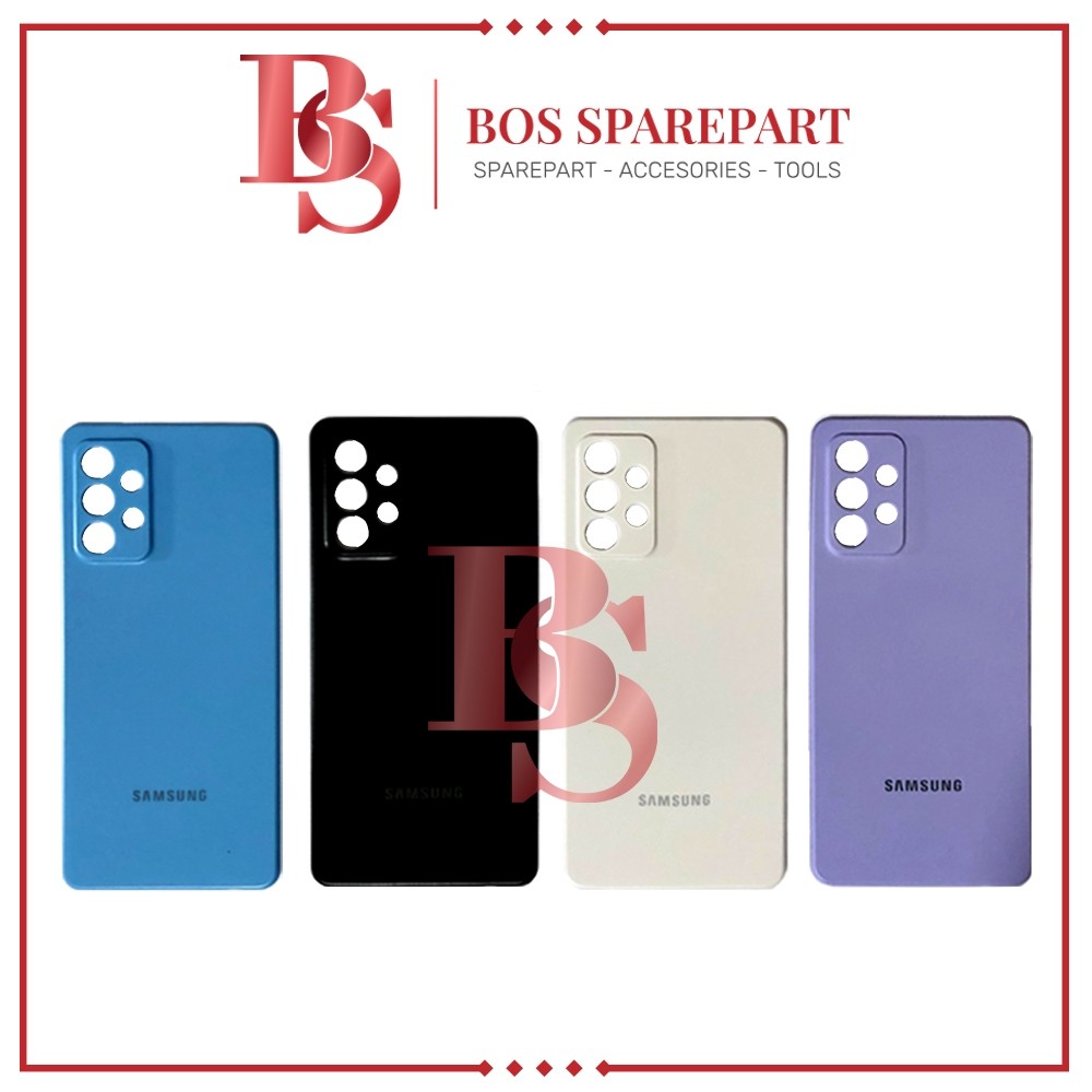 Bos Sparepart Jakarta - TUTUP BELAKANG SAMSUNG A52 4G / A525F AWESOME / BACK DOOR / BACK COVER