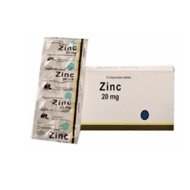 Zinc 20 mg 10 Tablet | Suplemen Zinc