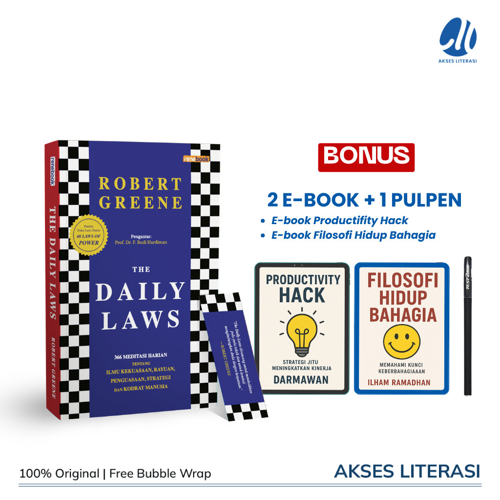 Buku The Daily Laws - Robert Greene - Sumber Baca Indonesia