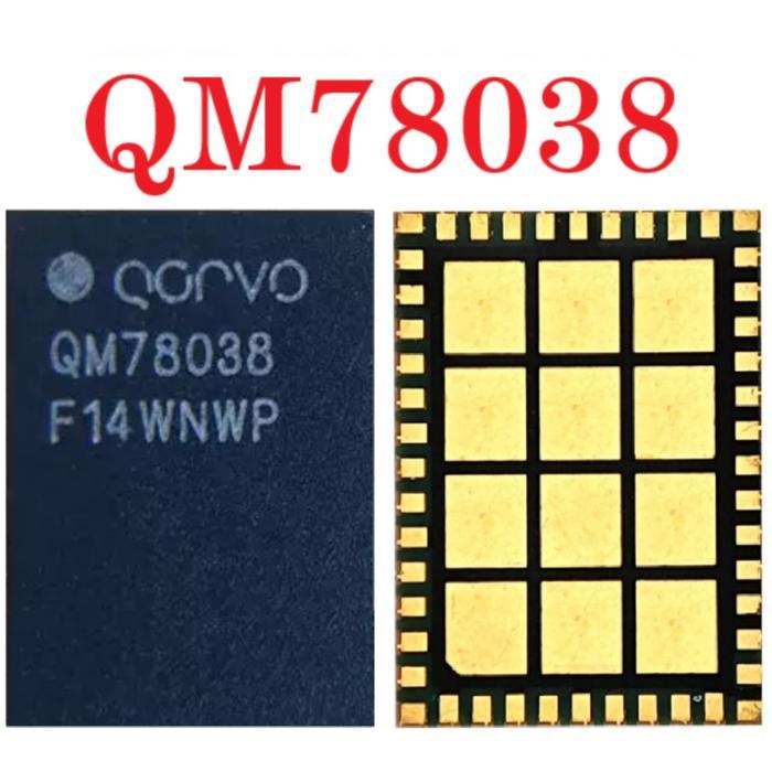 IC QM78038 QM 78038 Samsung S8 G950 ic pa sinyal S8+ Note 8 N950 Qorvo Power Amplifier IC