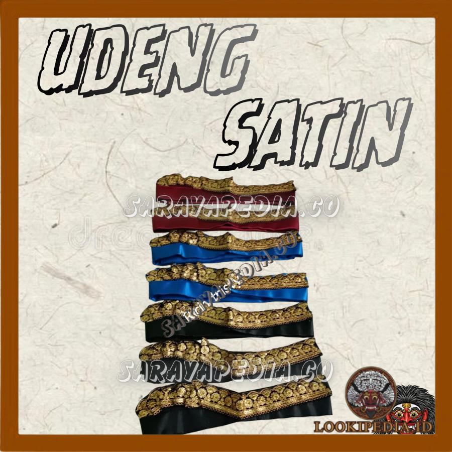 Udeng Dadi Satin/udeng Celeng/Udeng Jaranan LKP