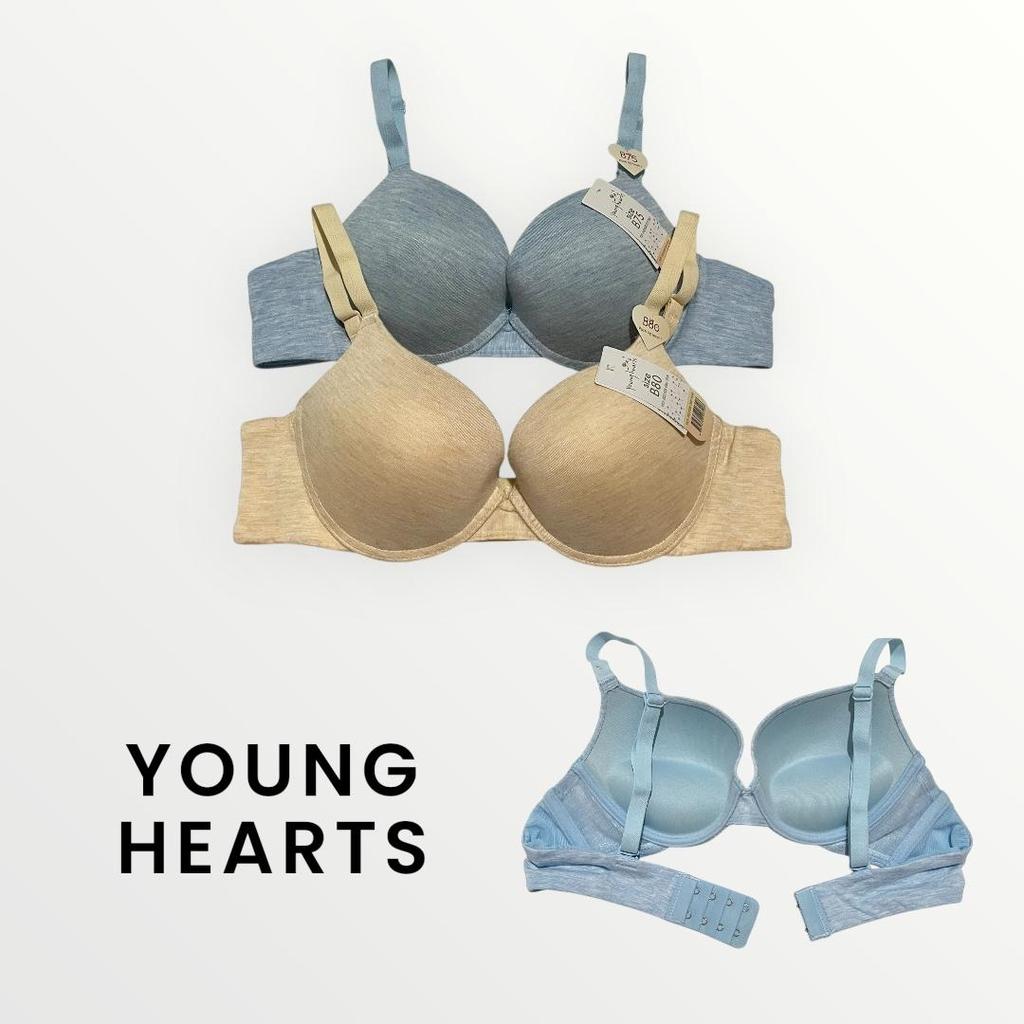 Bra Young Hearts Push Up Katun Berkawat size 36B - YH0220