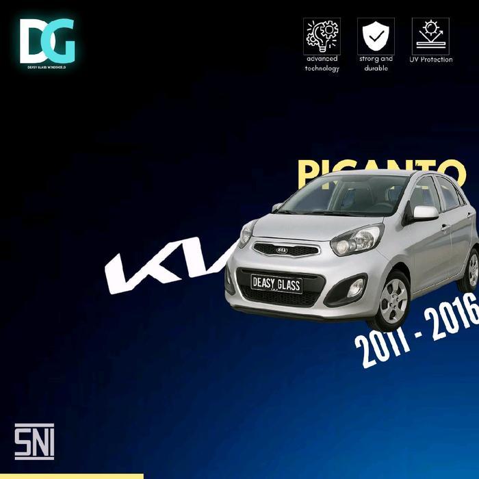 Kaca Depan & Belakang Mobil Kia Picanto Gen 2 2011-2016