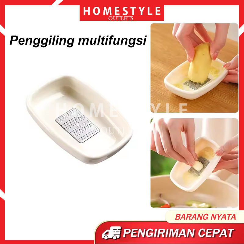 Parutan Jahe Multifungsi Stainless Steel / Alat Parut Bawang