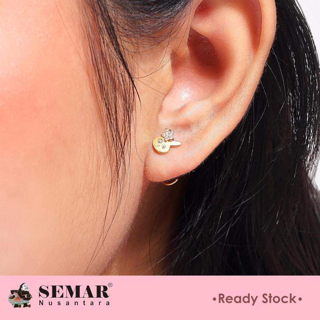 Anting Emas Toge Beauty Rabbit Gold 10K Semar Nusantara