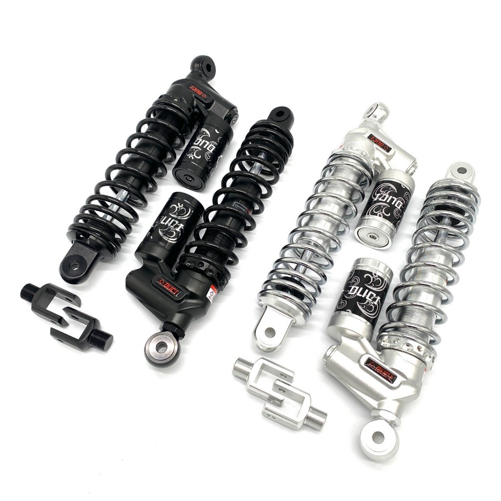 Shock Belakang DUCI DC-RS4 Tabung Bawah Almunium CNC Universal Matic & Bebek Ukuran 310-325mm