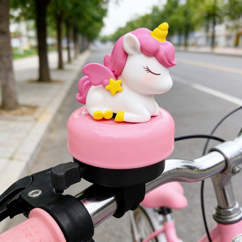 Bel Sepeda Kartun/Lonceng Sepeda Unicorn Yang Imut/Bel Ting Ting Sepeda Dewasa Dan Anak Unik Lucu Mo
