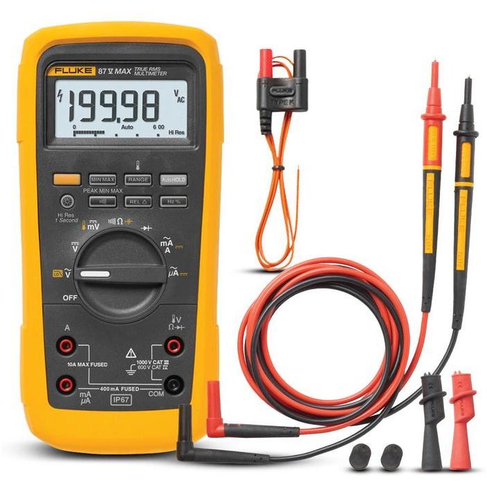 FLUKE 87V MAX, TRUE-RMS DIGITAL MULTIMETER