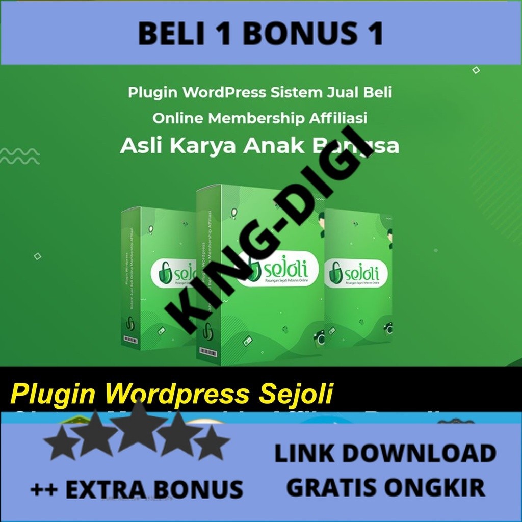 PROMO Plugin Wordpress Sejoli - Sistem Membership Affilate Reseller