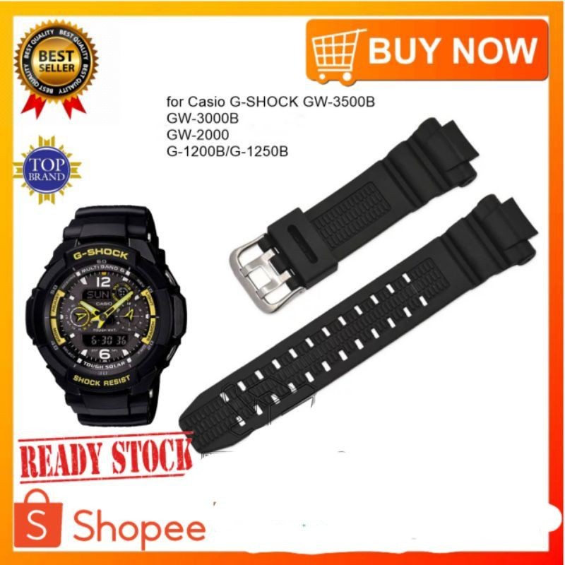 Strap Tali jam tangan Casio G-shock G-1250B GW-2000 GW-2500 GW-3000 GW-3500