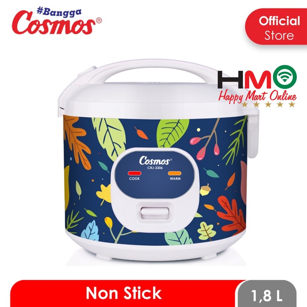 Magic Com Cosmos Rice Cooker Cosmos CRJ 3306 / CRJ3306 / CRJ-3306 Best Seller