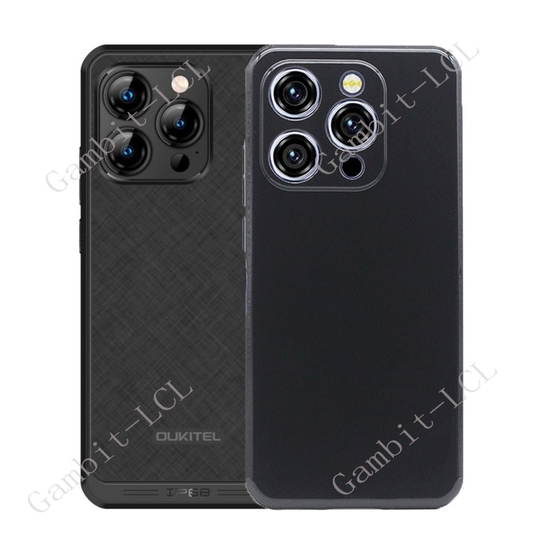 Anti-Falling Case For Oukitel WP52 6.6" 2024 OukitelWP52 Soft Silicone TPU Original Shockproof Back 