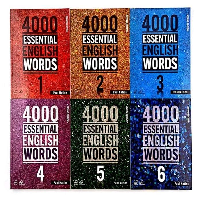 BUKU 4000 Essential English Words SECOND EDITION 1-6 FULL COLOUR - BOOK 1 HITAM PUTIH