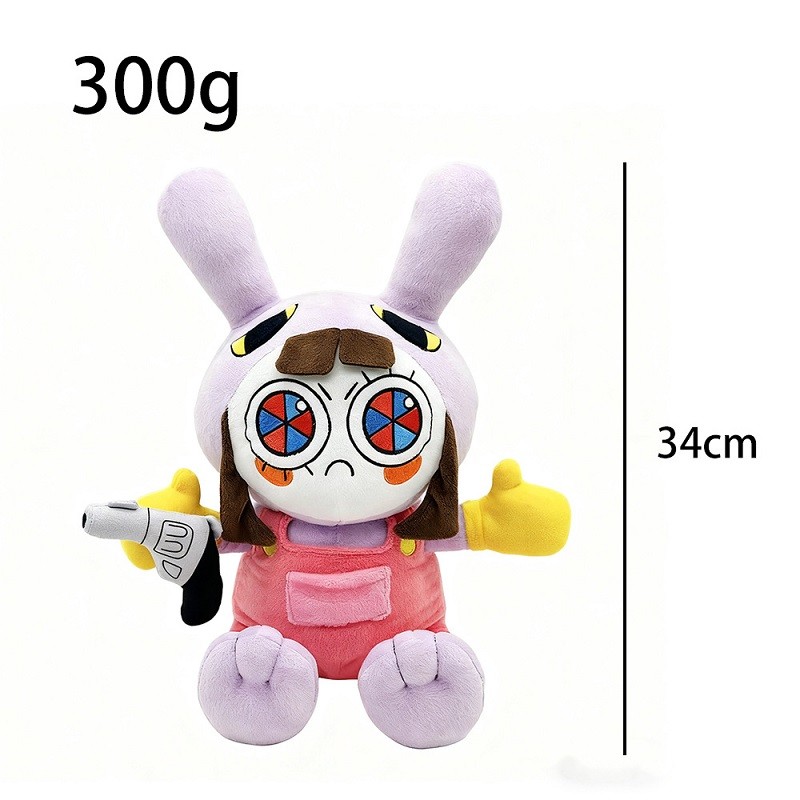 Maid Jax Plush Toy Jax Maid gital Circuses Plush Doll Jax Maid Plush Plushie Bunny Rabbit Stuffed An