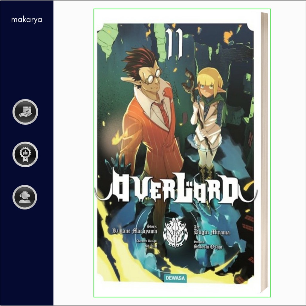 Komik Overlord Vol. 11 (Kugane Maruyama)