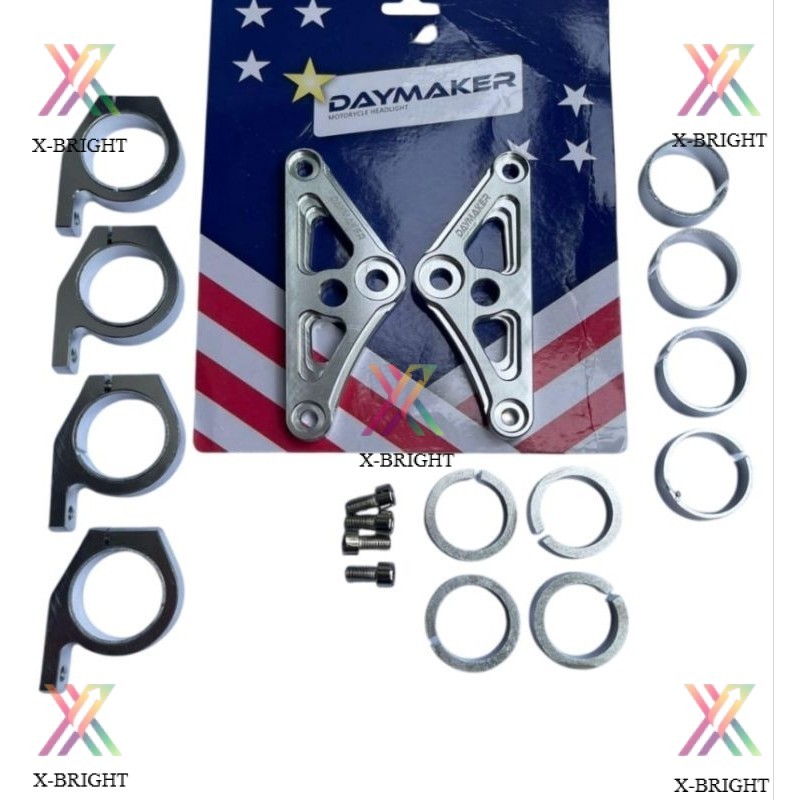 Breket Kuping Lampu Daymaker 7 Inch 5.75 Inch CNN Anti Karat