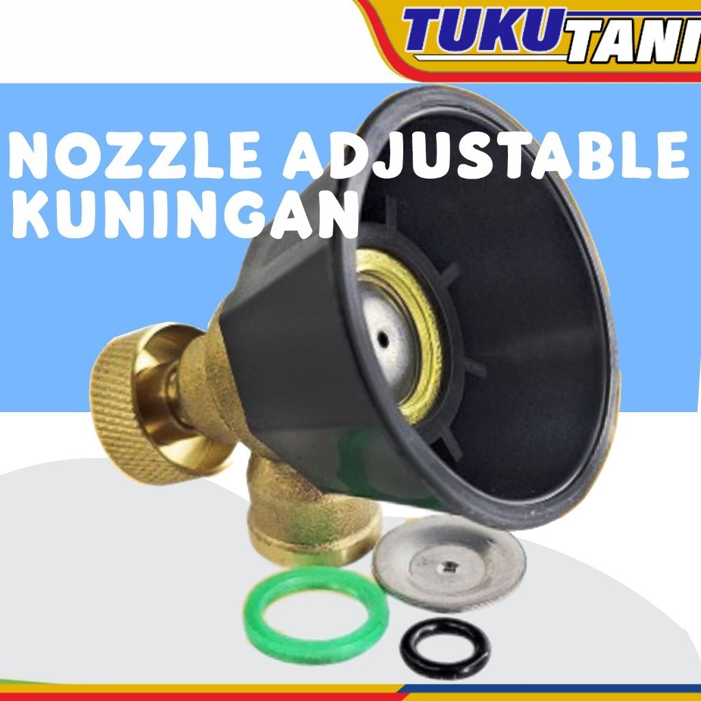 Nozzle Sprayer Tekanan Tinggi Pertanian/Nosel Sprayer Adjustable/Mist Sprayer Nozzle