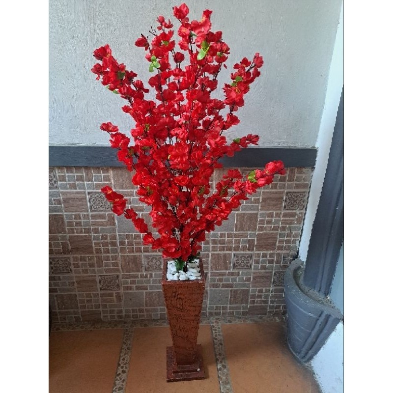 PROMObunga sakura /pohon sakura jumbo /bunga sudut ruangan besar/dekorasi imlekREADY