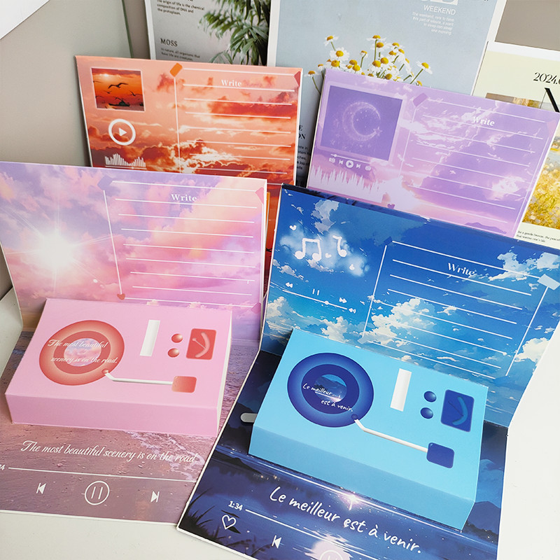 Kartu Ucapan Kaset Rekam Suara Ulang Tahun Ucapan Selamat Musik Kaset Kartu Rekam Suara