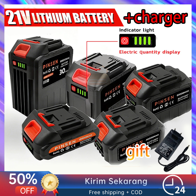 Baterai lithium berkapasitas besar Baterai Mesin kompatibel dengan produk/MT-21V 5/10/20Sel 40000mah