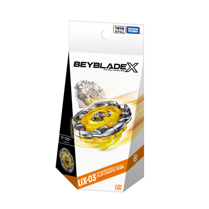 Mainan Beyblade X UX-03 Booster Wizard Rod 5-70DB