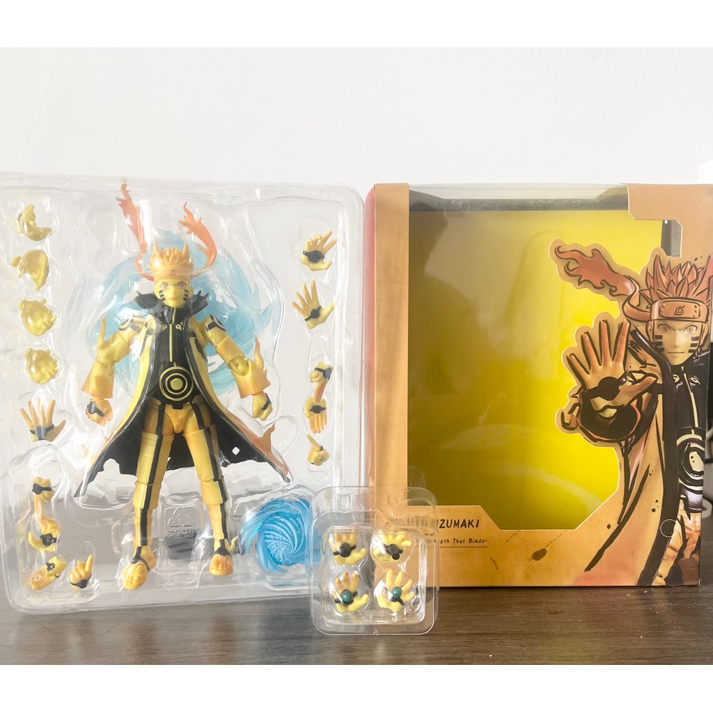 SHF Uzumaki Naruto Articulated Action Figure Model Toys