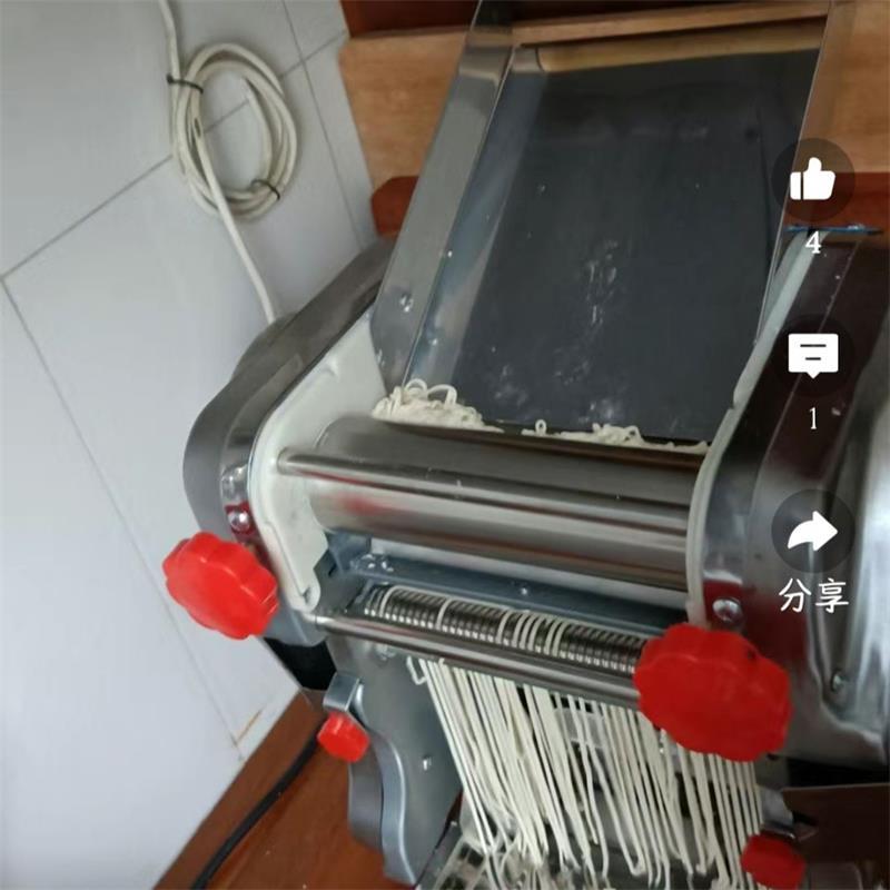 Electric Noodle Pressing Machine Stainless Steel Pasta Maker Multifunctional Noodle Rolling Machine